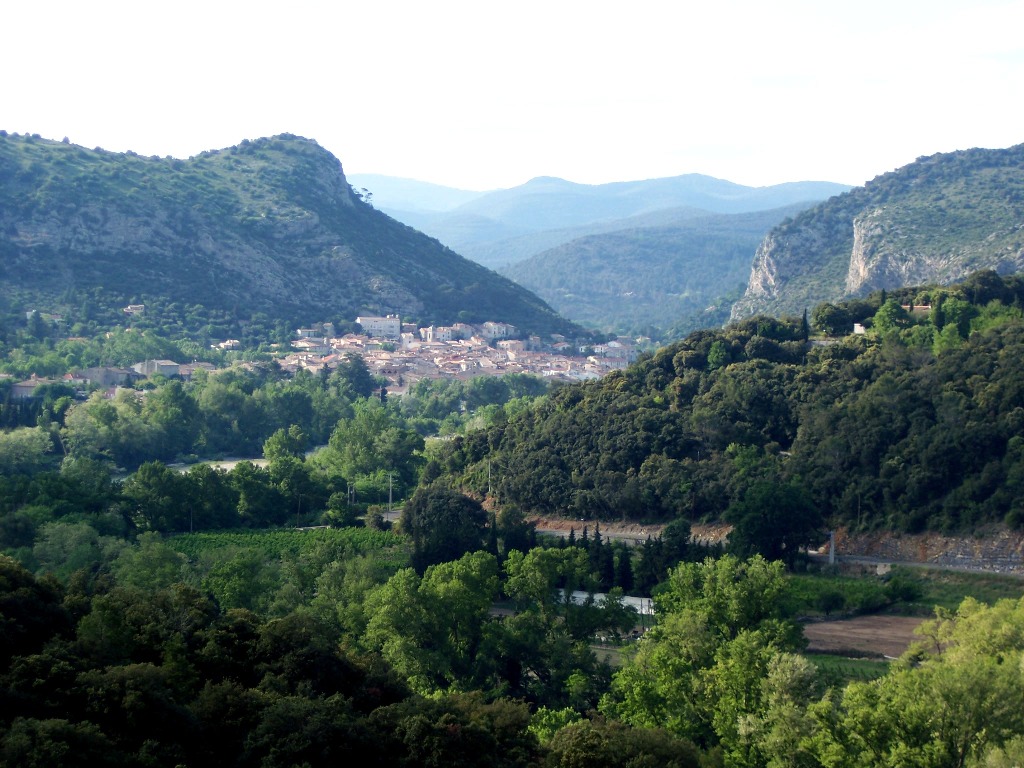 anduze vue du chateau de Tornac 