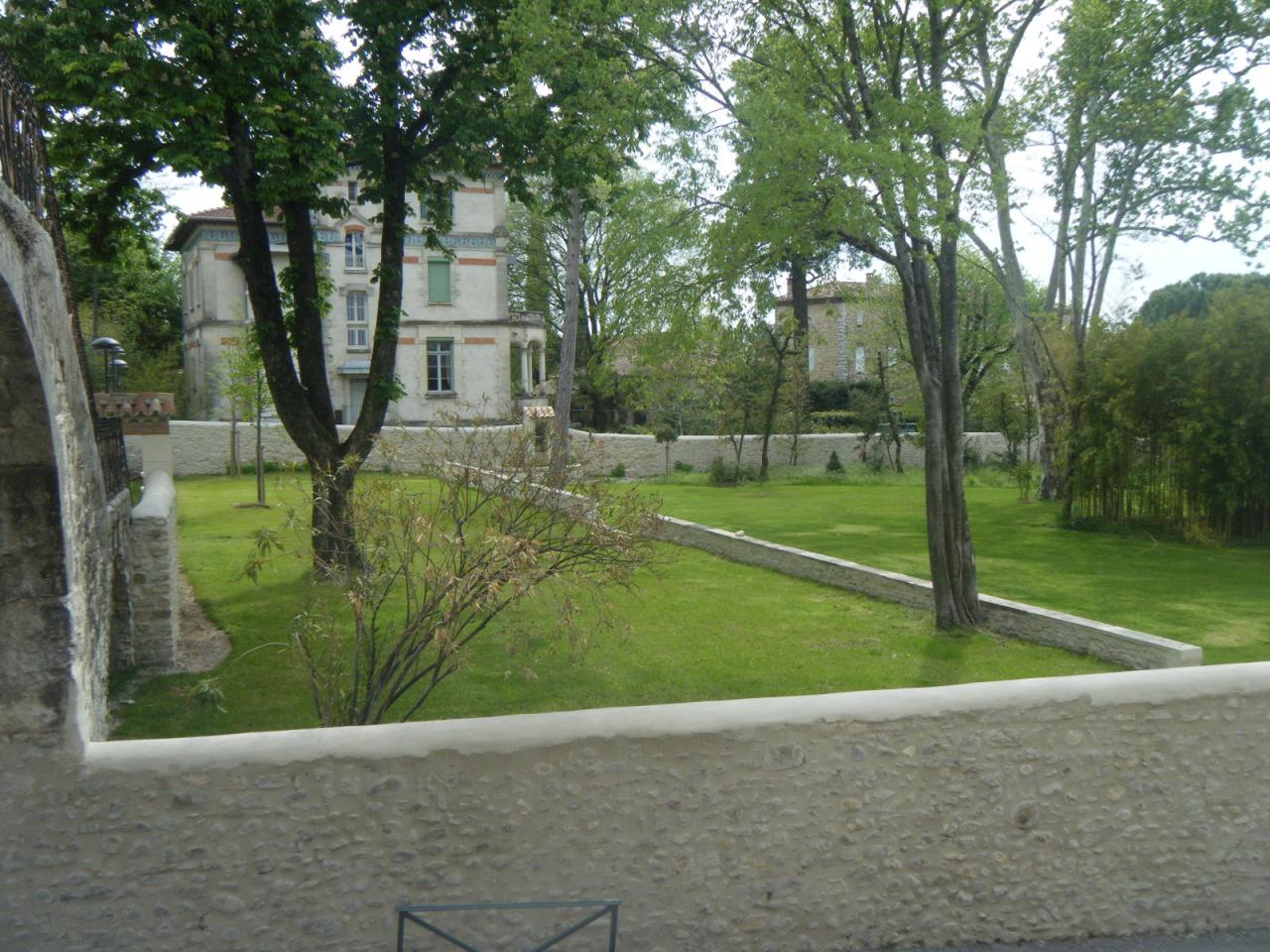 Parc du chateau de Lézan