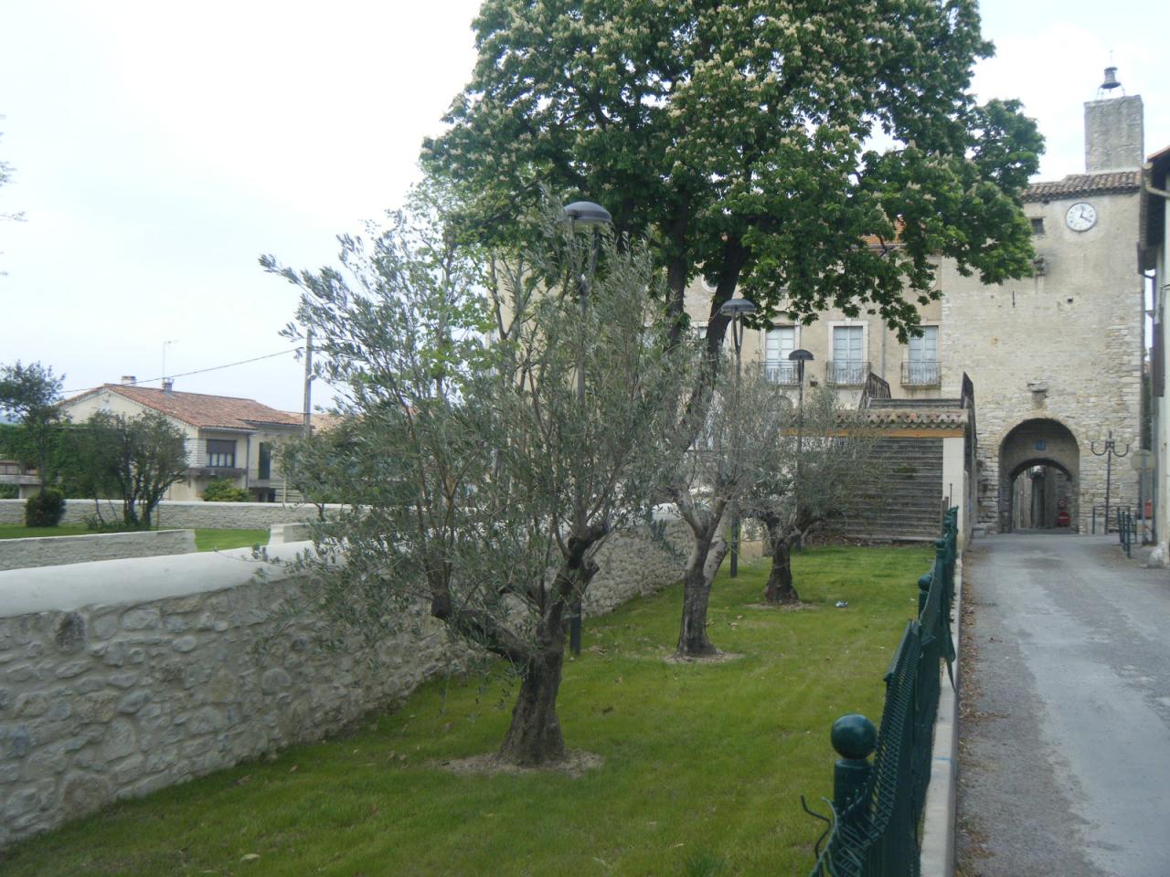 Parc du chateau de Lézan