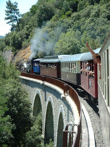 Le petit train d'Anduze