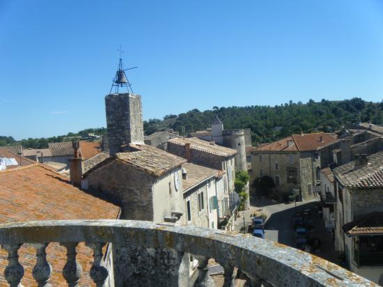 Vue du donjon