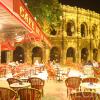 illuminations des arènes de Nîmes