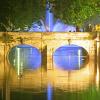 Nimes, quai de la fontaine