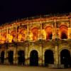 Illuminations des arènes de Nîmes
