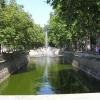 Jardin de la fontaine à Nîmes