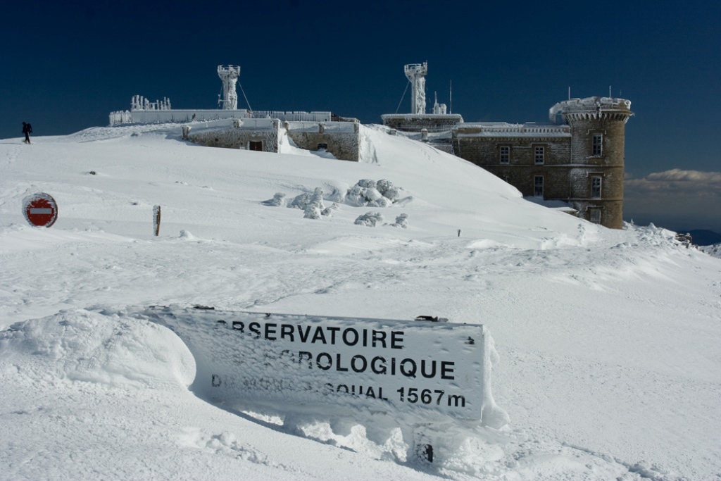 Station météorologique du mont aïgoual 1567 mètres 