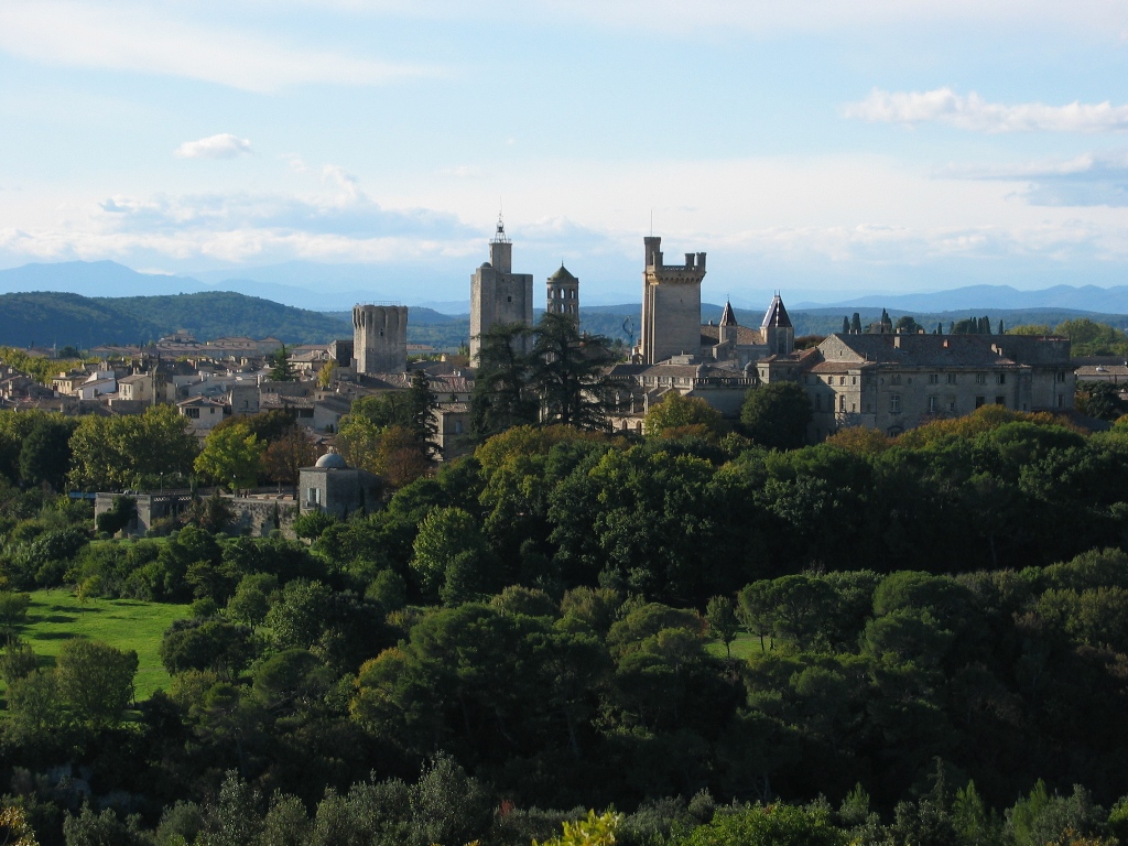 Uzés avec son duché 