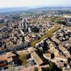 Uzés vue de drone 