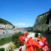 Vue du Gardon d'Anduze du pont 